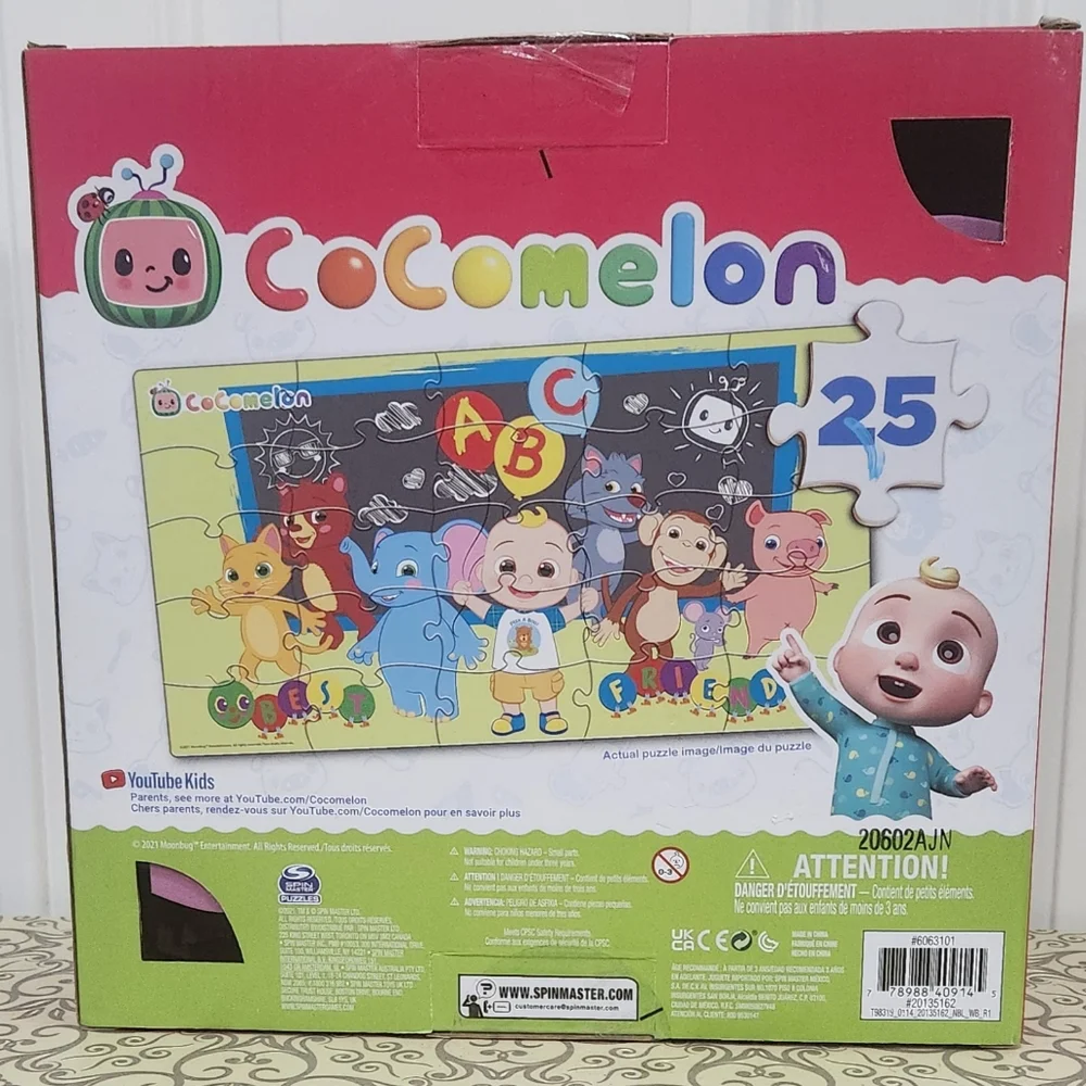 NIB Cocomelon 25pc. Floor Foam puzzle